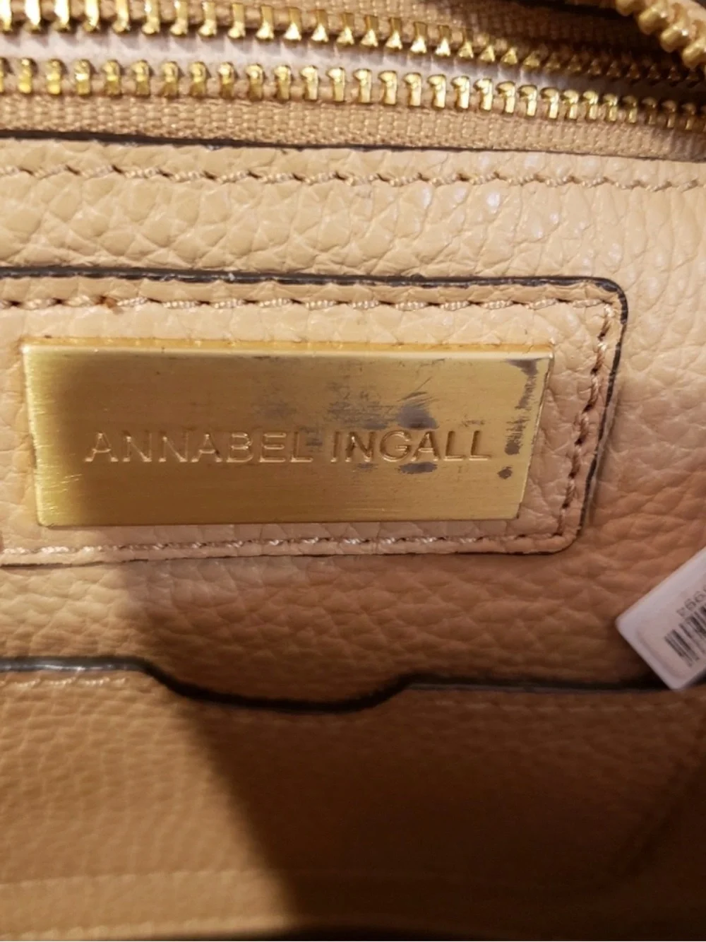 Annabel Ingall Daisy Leather Studded Crossbody Tote